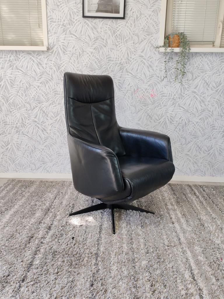 De Toekomst Twice elektrische leren relax fauteuil op accu, Onbekend, Ophalen of Verzenden, Zo goed als nieuw, Onbekend