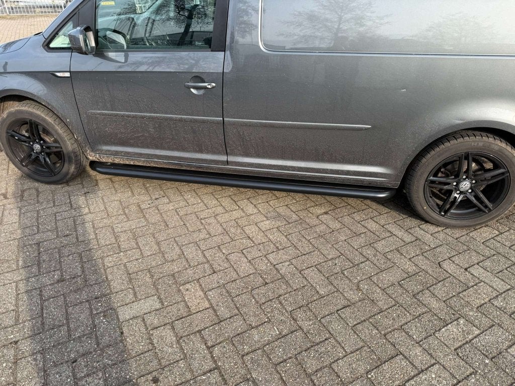 VW Caddy Maxi Sidebars met rvs trede zwart, Niet ingevuld, Nieuw, Niet ingevuld, Ophalen