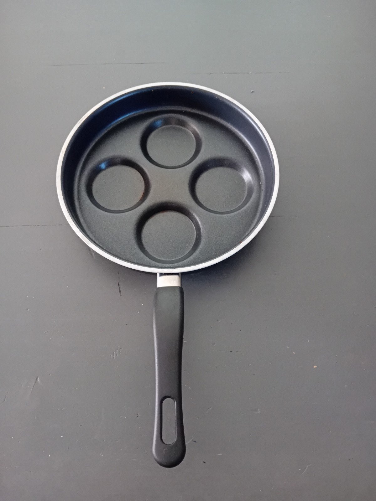 mini pancake pancake aluminium, Antiaanbaklaag, Ophalen of Verzenden, Zo goed als nieuw, Aluminium