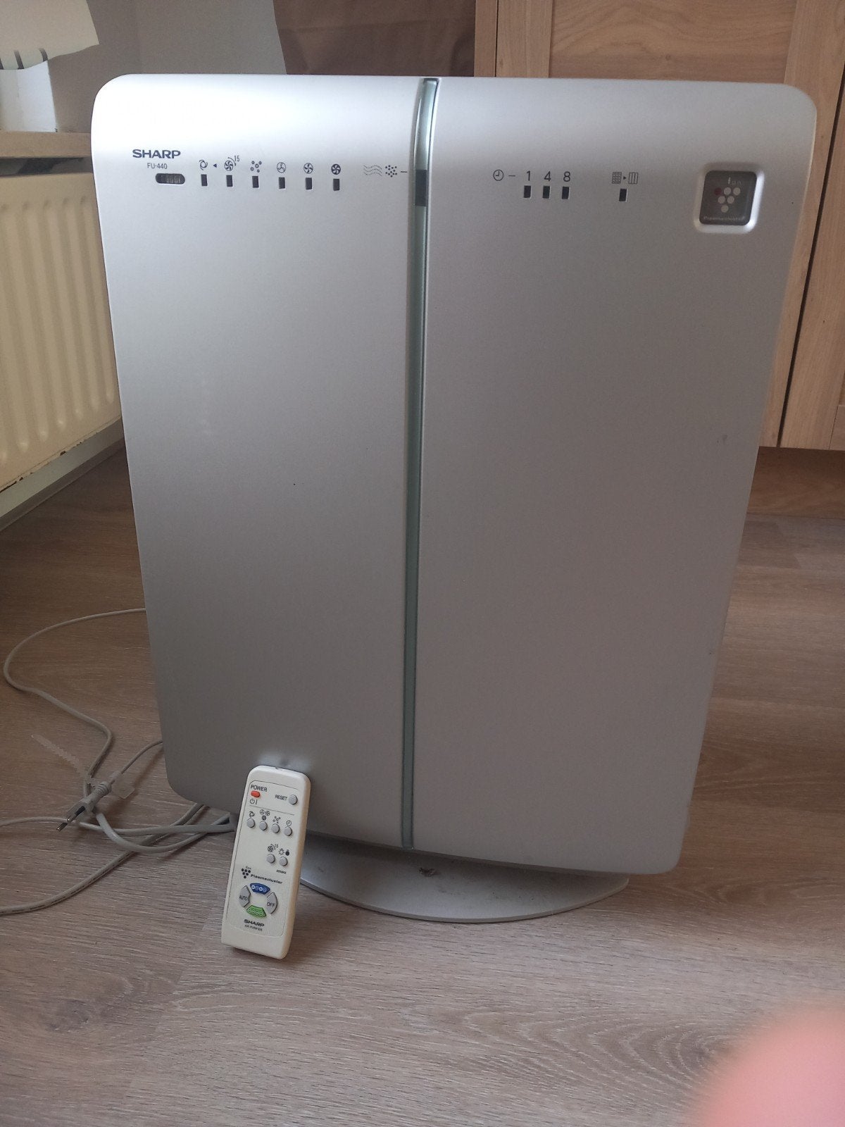 Sharp FU-440 Luchtreiniger met afstandsbediening, Ophalen of Verzenden, Gebruikt, Luchtreiniger