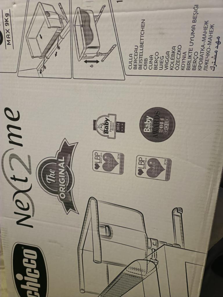 Chicco next to me co sleeper, Ophalen of Verzenden, Zo goed als nieuw, Elektrisch