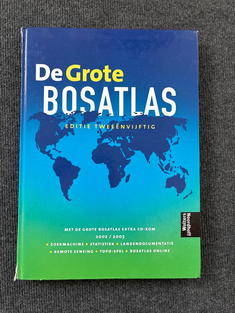 De Grote Bosatlas, Editie Tweeënvijftig (2002/2003), Boeken, Gelezen, Bosatlas, 2000 tot heden, Ophalen of Verzenden