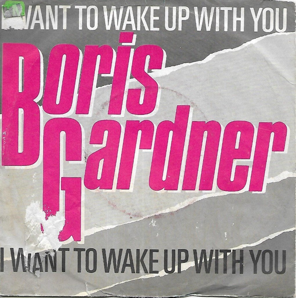 Boris Gardner - I want to wake up with you, 7 inch, Zo goed als nieuw, Pop, Fotohoes