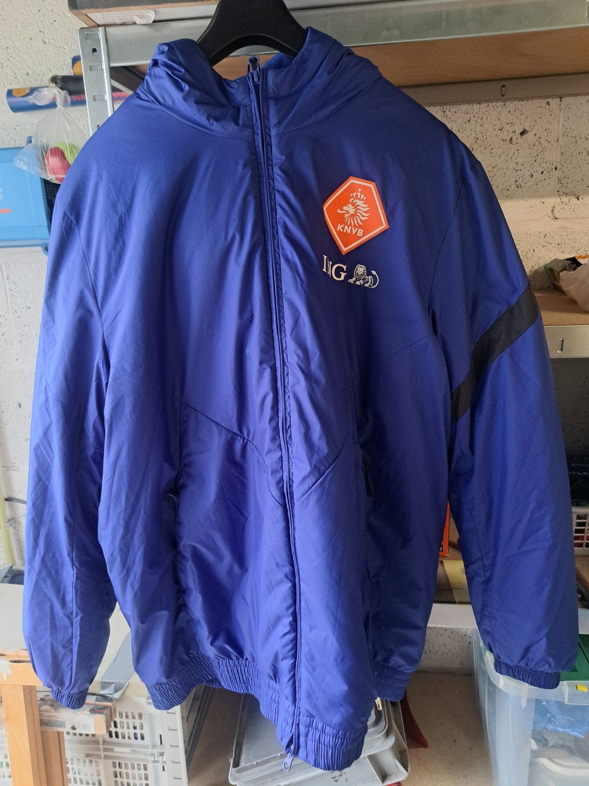 Knvb jas mt Xl, Maat XL, Ophalen of Verzenden, Trainingspak