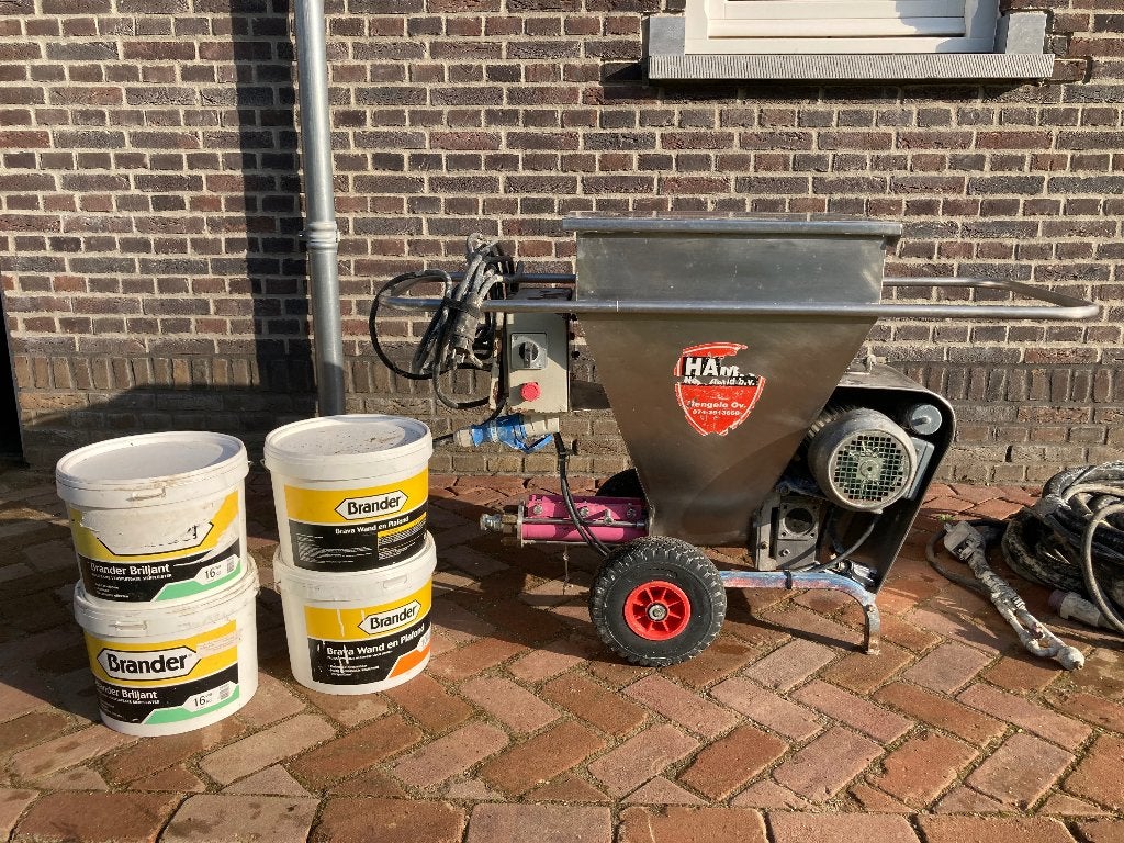 Hama spackspuit compleet met slang, Doe-het-zelf en Verbouw, Ophalen, Gebruikt, Overige typen