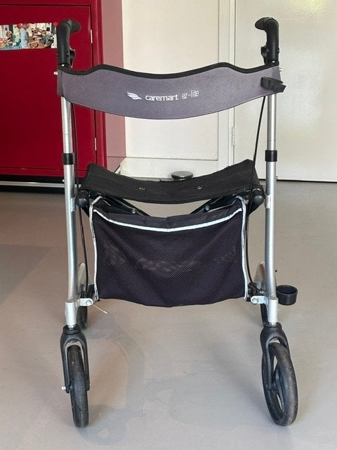 Caremart EZ-Lite rollator – lichtgewicht en comfortabel, Ophalen, Lichtgewicht, Gebruikt