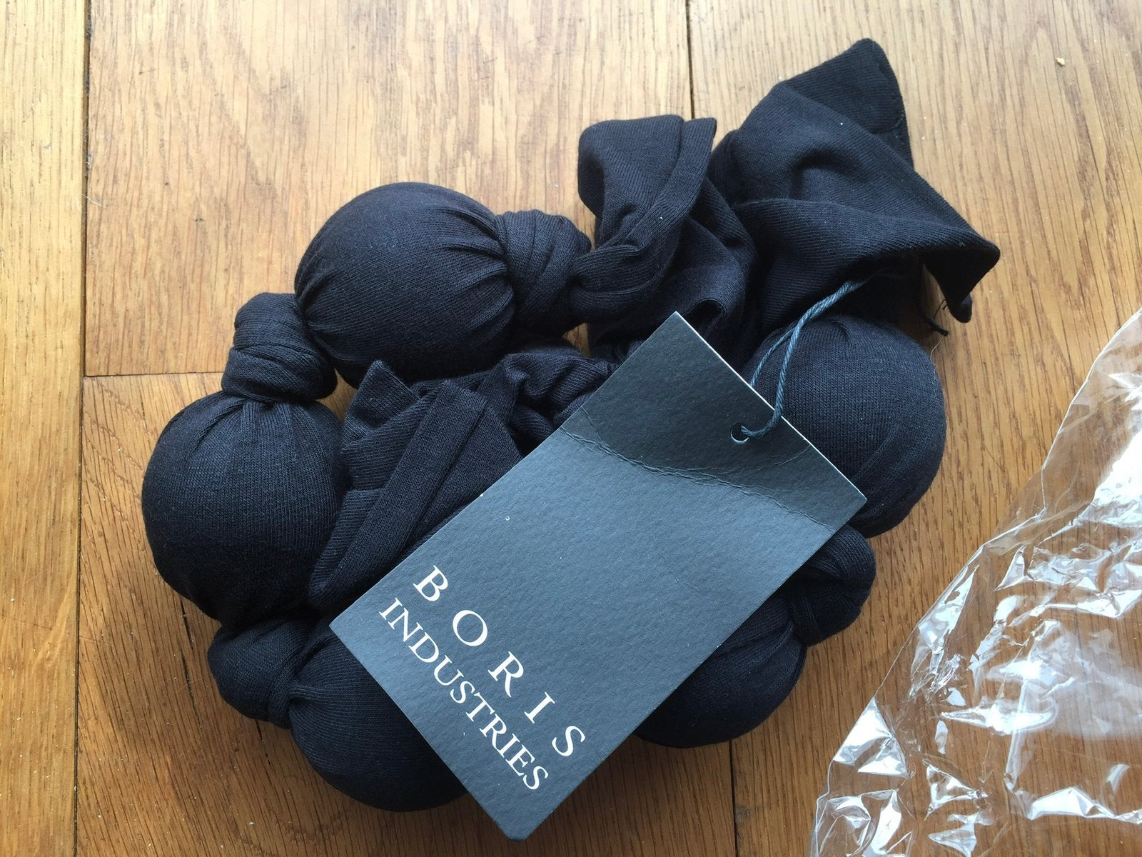 Boris Industries ballen ketting nieuw zwart, Ophalen of Verzenden, Nieuw, Zwart