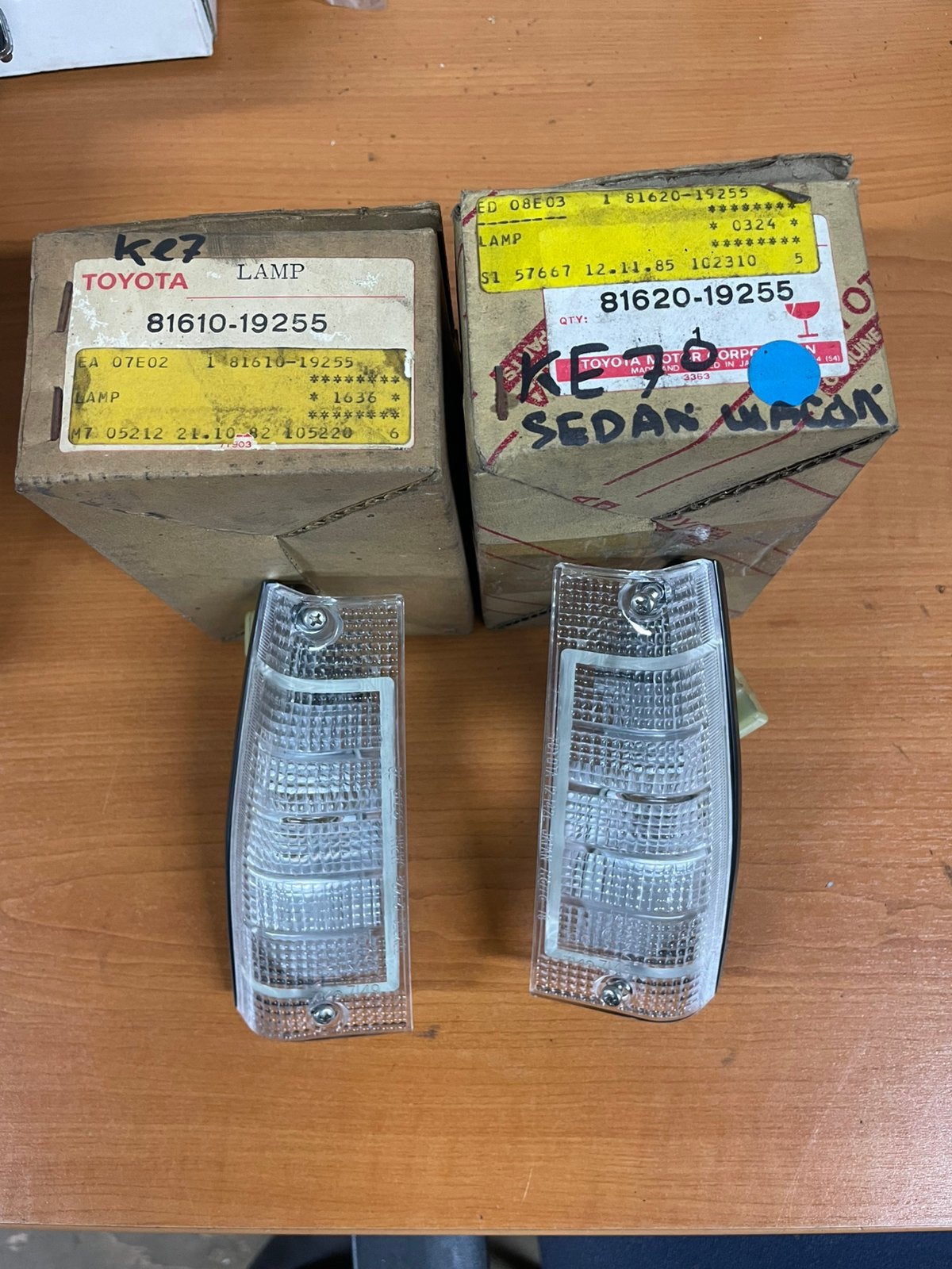 Toyota corolla ke70 set stadslichten nieuw, Ophalen of Verzenden