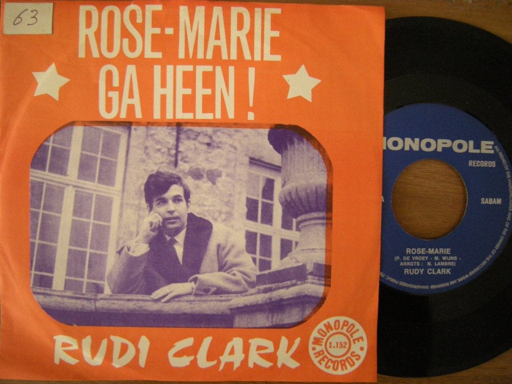 Rudi Clark (Rose-Marie), Gebruikt, 7 inch, Ophalen of Verzenden, Pop