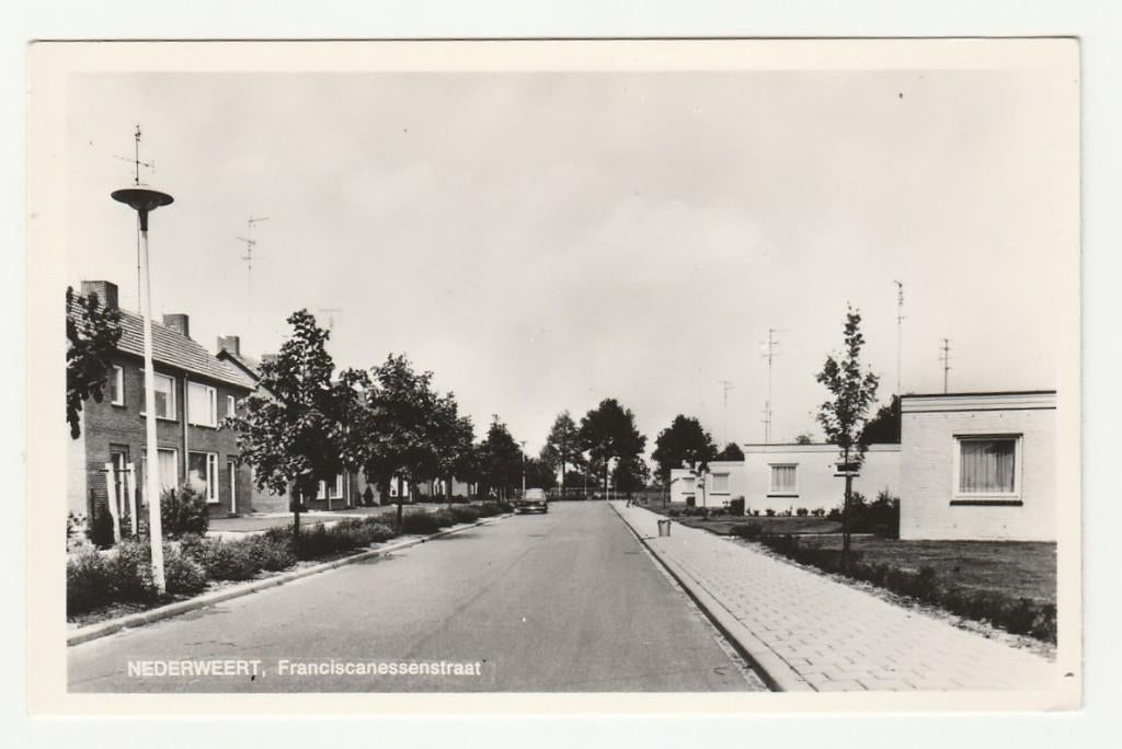 Nederweert - Franciscanessenstraat, Verzenden, 1960 tot 1980, Gelopen, Limburg