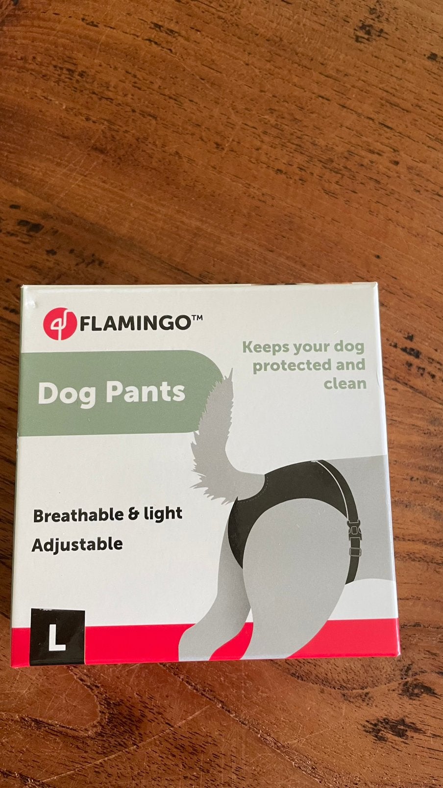 Dogpants middelgrote hond, Flamingo, Ophalen of Verzenden, Zo goed als nieuw, Overige typen