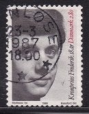 1156 - Denemarken michel 867 gestempeld , 18e verjaardag, Verzenden, Denemarken, Gestempeld