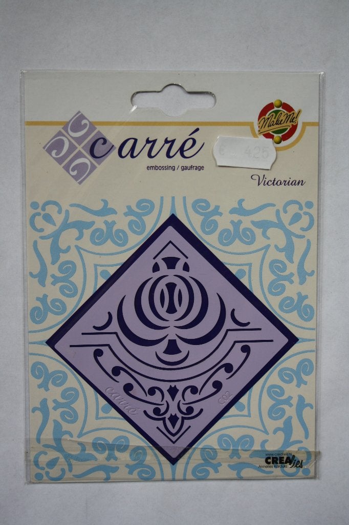Carre embossing mal Victorian nr. C02, Verzenden, Nieuw, Overige thema's, Pons of Mal