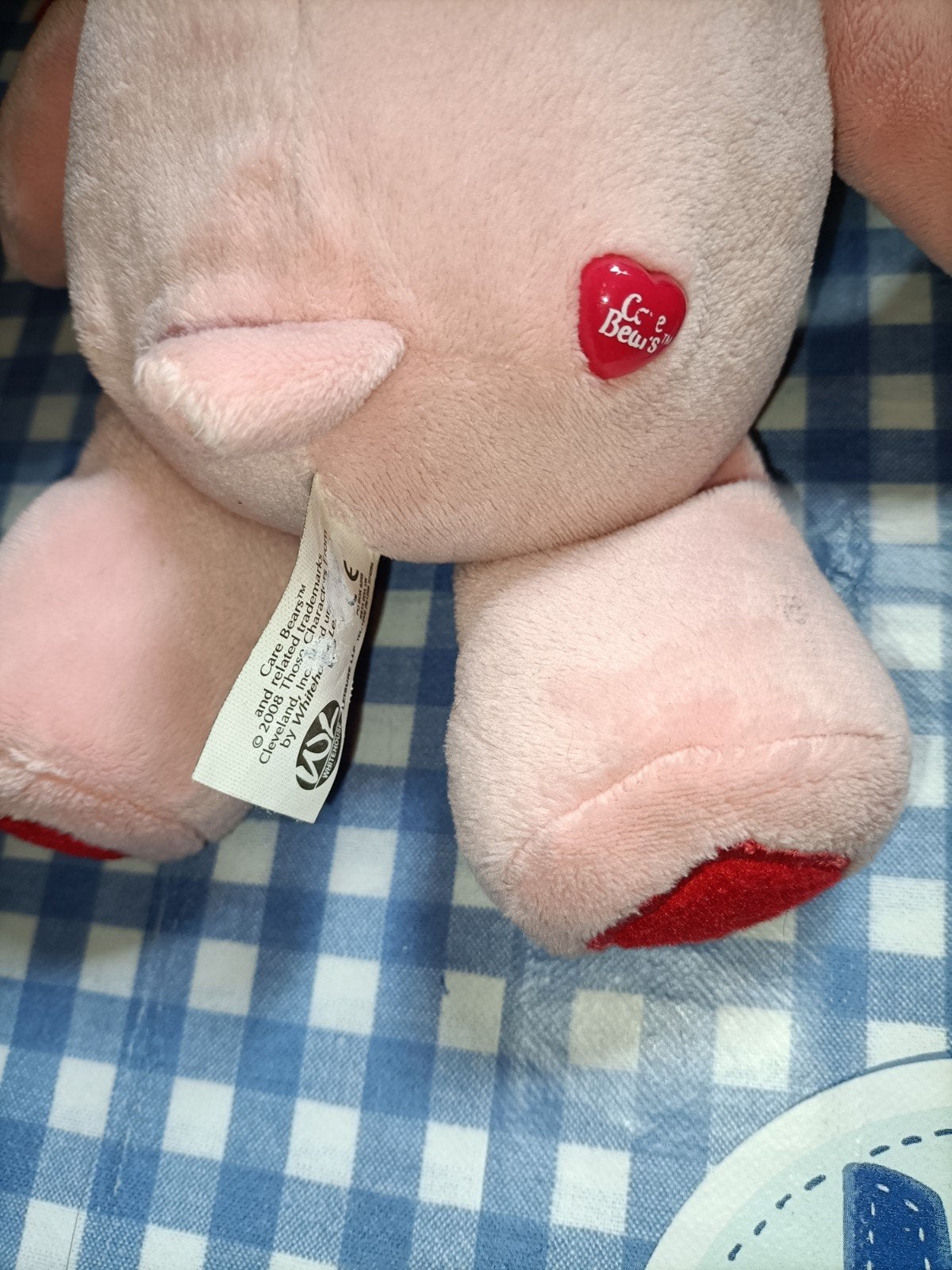 Roze Troetelbeer knuffel 28 cm groot, Ophalen of Verzenden, Zo goed als nieuw, Overige typen