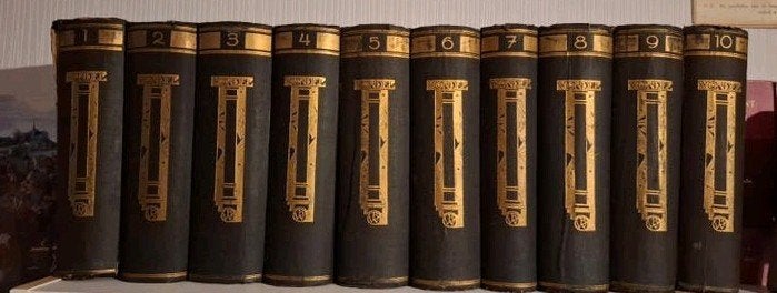 De Werken van Vondel - Complete set (10 delen), Ophalen, Gelezen, Joost van den Vondel, Nederland