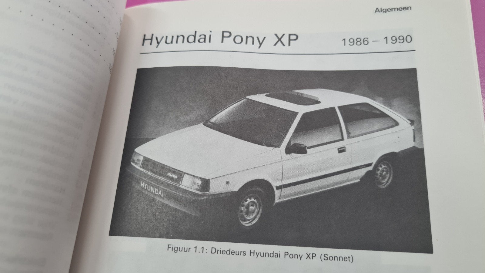 Hyundai Pony vraagbaak 1986 1990, Auto diversen, Handleidingen en Instructieboekjes, Ophalen of Verzenden