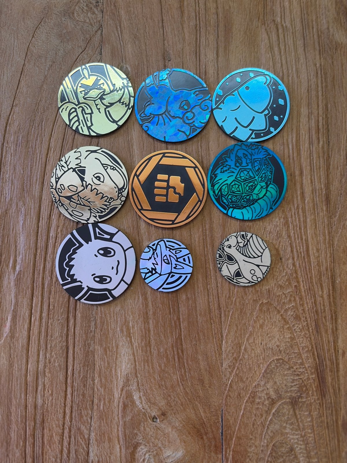 Pokemon Munten Collectie - Diverse Tokens, Ophalen of Verzenden, Gebruikt, Overige typen