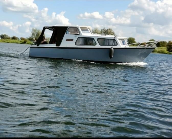 Comfortabele Kajuitboot, Watersport en Boten, Staal, Overige merken, Gebruikt, Ophalen of Verzenden