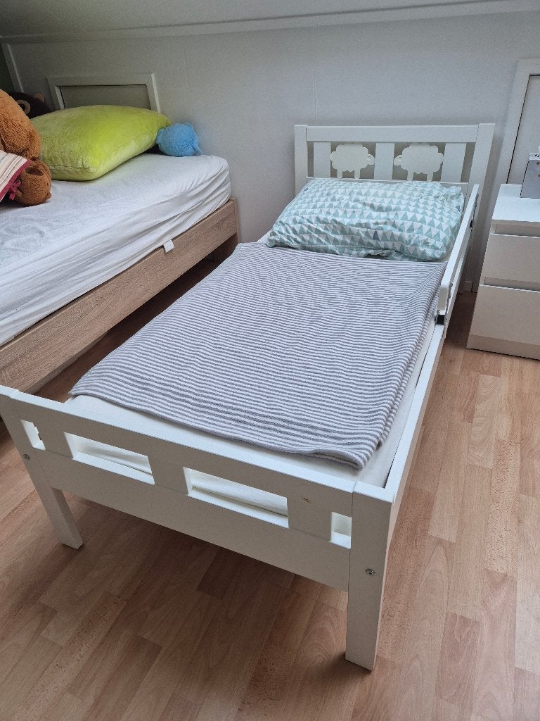 Leuk peuterbedje, Ophalen, Gebruikt, 160 tot 180 cm, 70 tot 85 cm