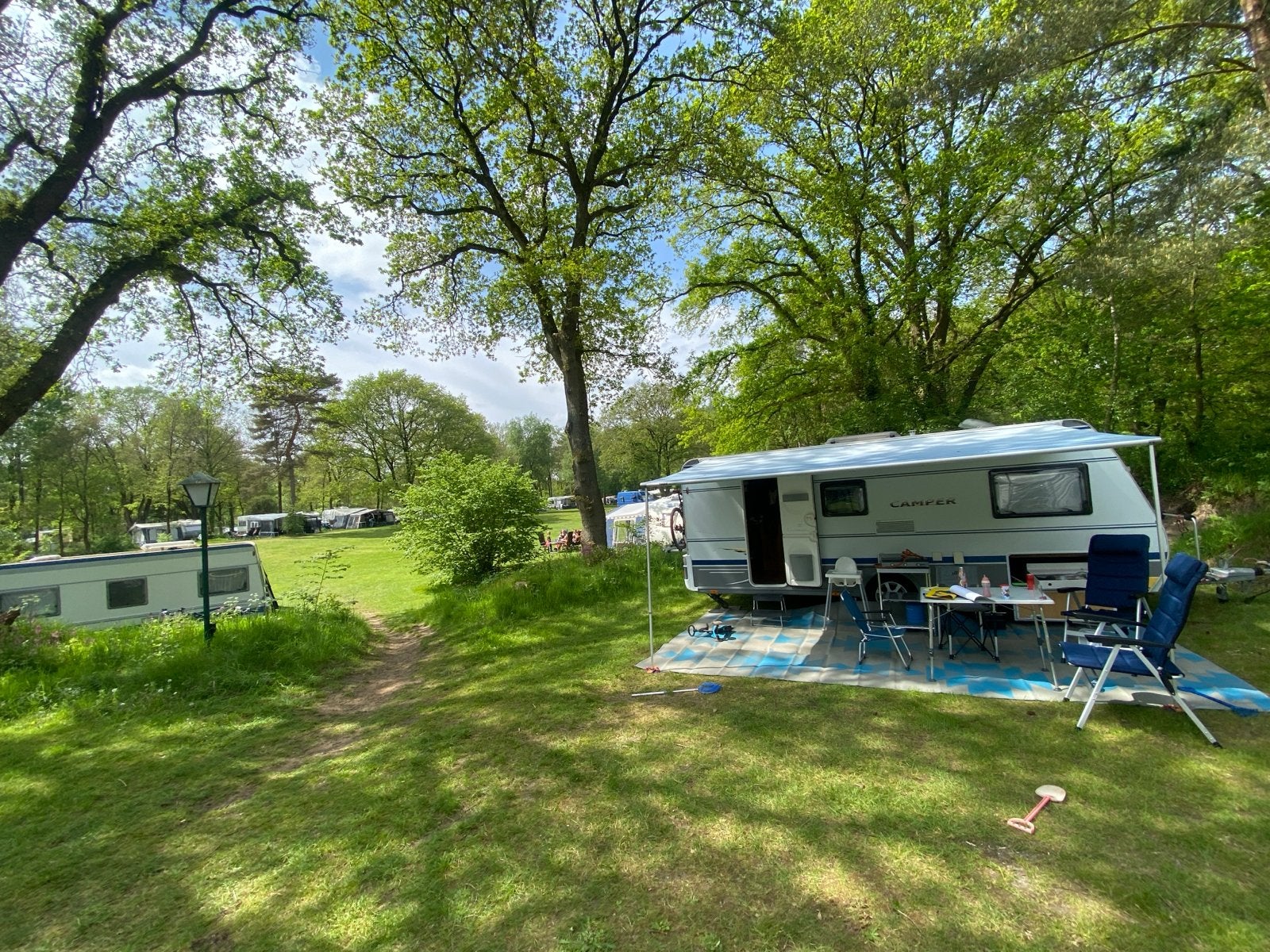 Thule Omnistor 1200 450 Sapphire Blue Luifel doek, Ophalen, Zo goed als nieuw