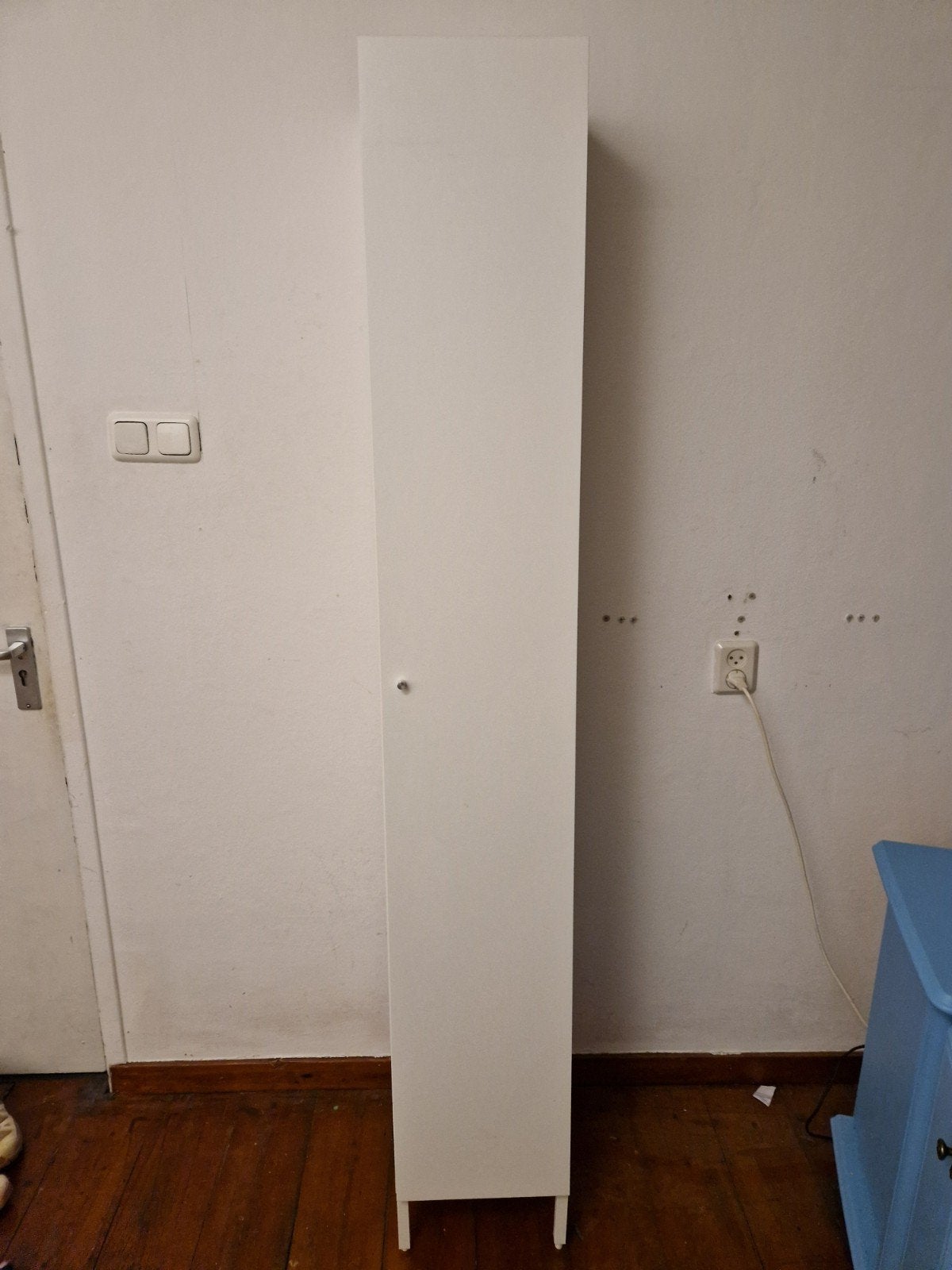 IKEA NYSJÖN hoge kast, Huis en Inrichting, Ophalen, 50 tot 100 cm, Zo goed als nieuw, 150 tot 200 cm