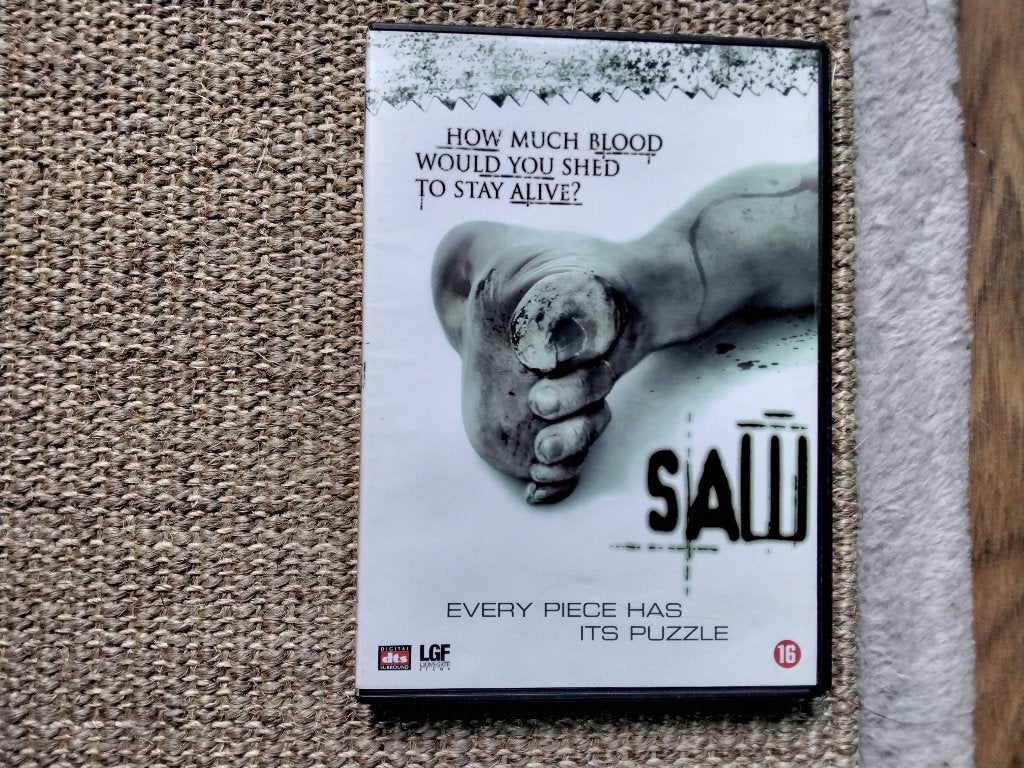Saw, origineel, Engels, Vanaf 16 jaar, Ophalen of Verzenden, Zo goed als nieuw
