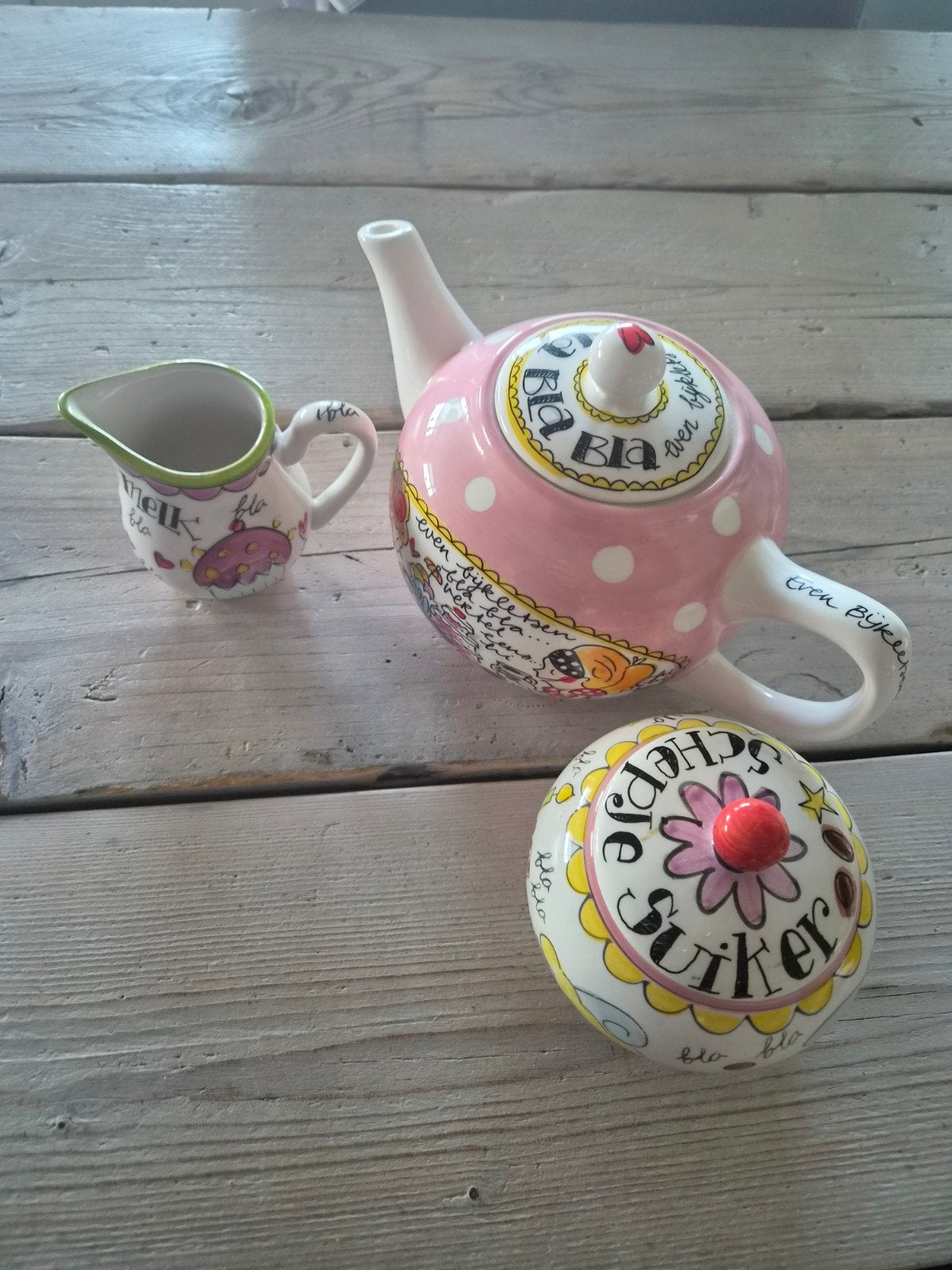 Blond servies, Ophalen, Zo goed als nieuw, Aardewerk, Blond Amsterdam