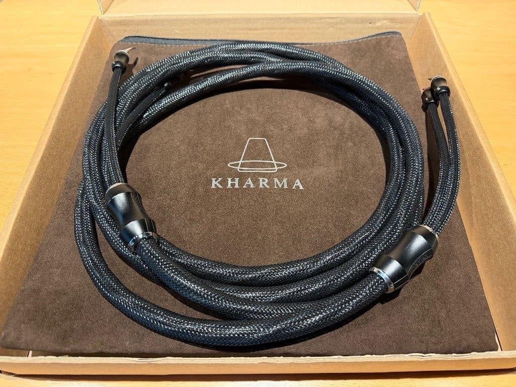 Kharma KLC EL 1.0 3m lengte met spades - nieuw, Speaker 1, Nieuw, 2 tot 5 meter, Kharma