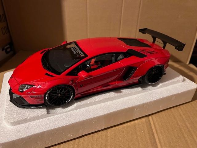 LB Works Lamborghini Aventador 1:18 nieuw Autoart, Ophalen of Verzenden, Nieuw, Auto, Autoart