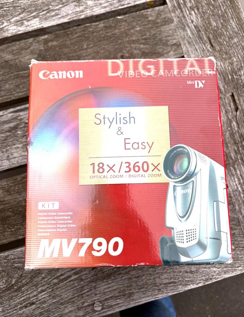 Canon MV790 Mini DV videocamera, Verzenden, Mini dv, Canon, 20x of meer