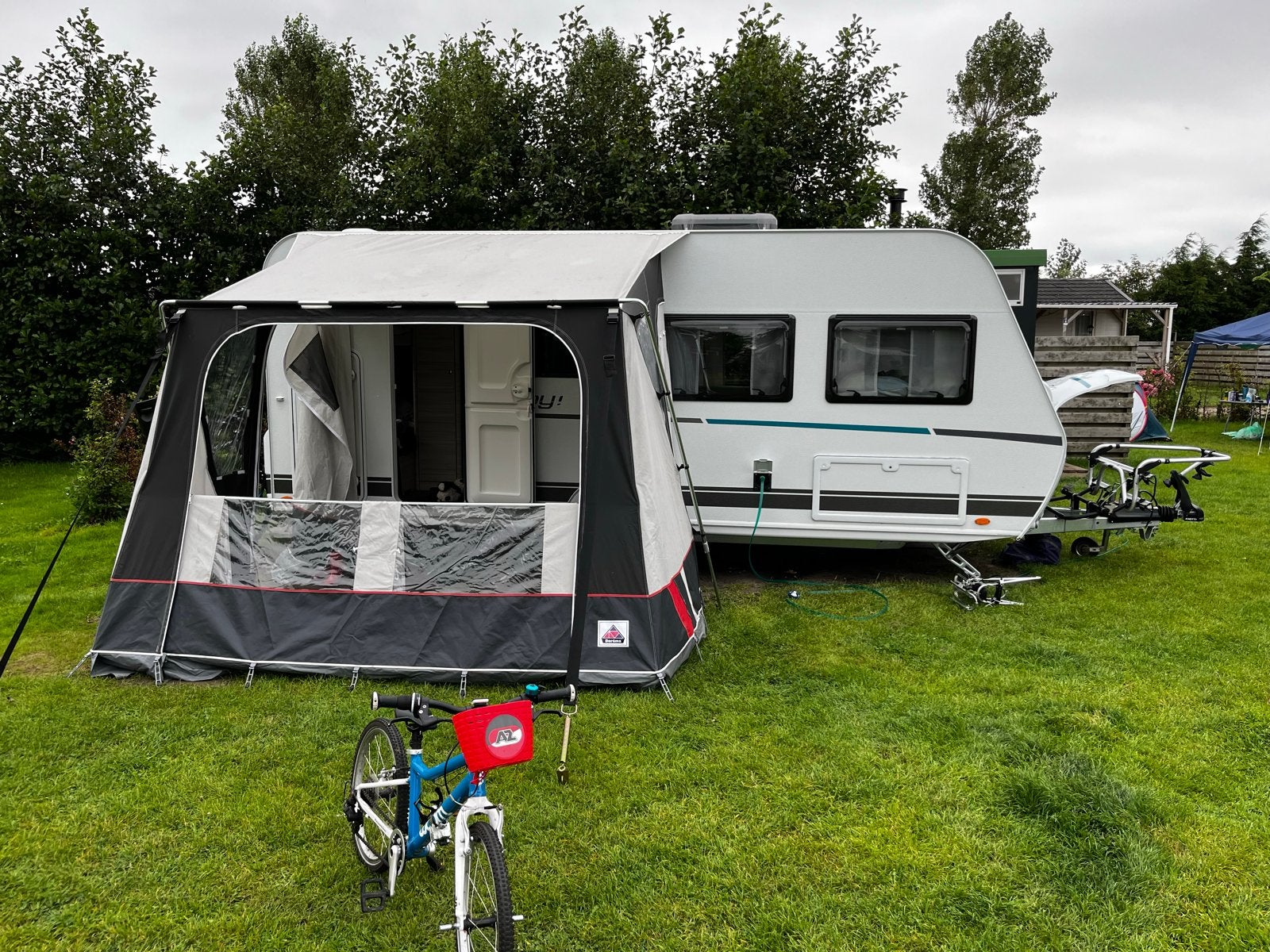 Dorema Mistral deeltent voortent voor caravan, Caravans en Kamperen, Ophalen, Gebruikt