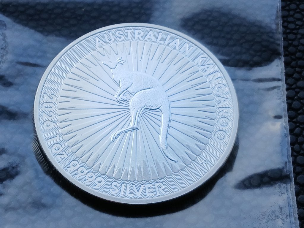 2026 kangoeroe 1 oz zilver - Perth Mint, Ophalen of Verzenden, Losse munt, Zilver