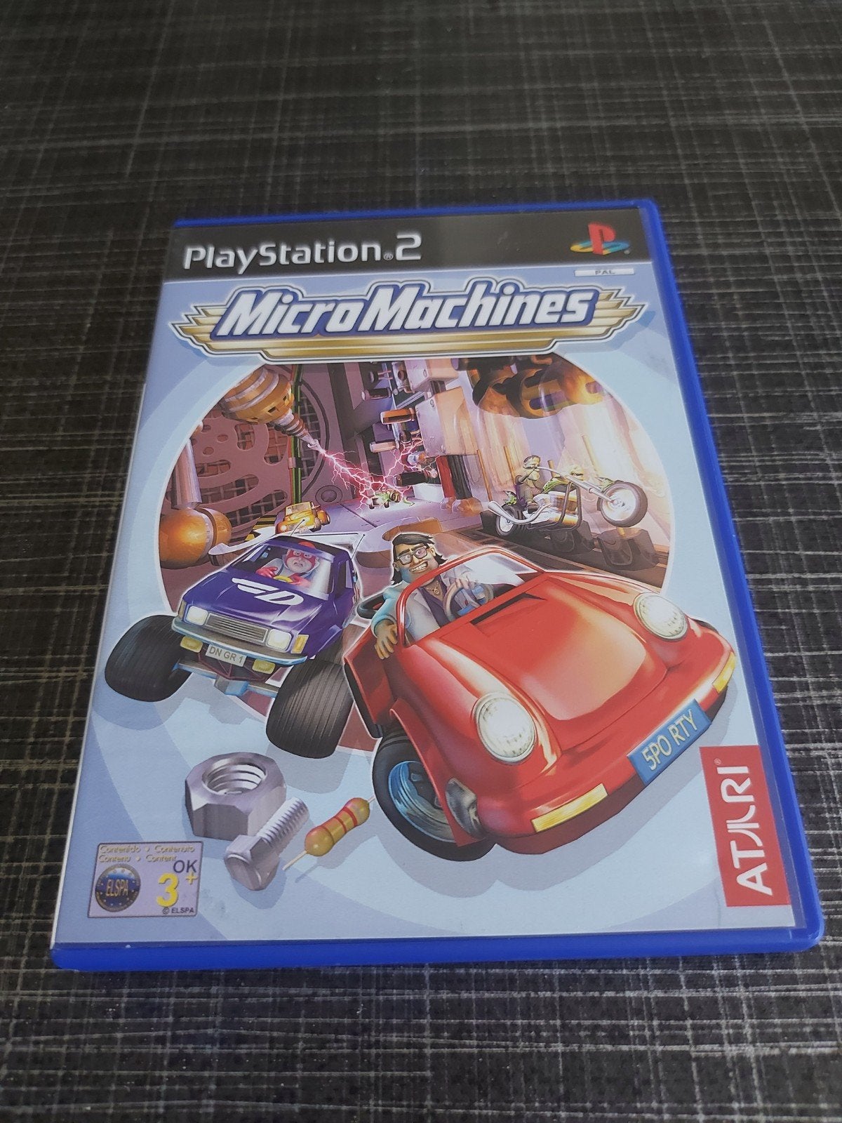 Micro Machines - PlayStation 2 (PS2) - Racegame, Racen en Vliegen, Eén computer, Ophalen of Verzenden, Zo goed als nieuw