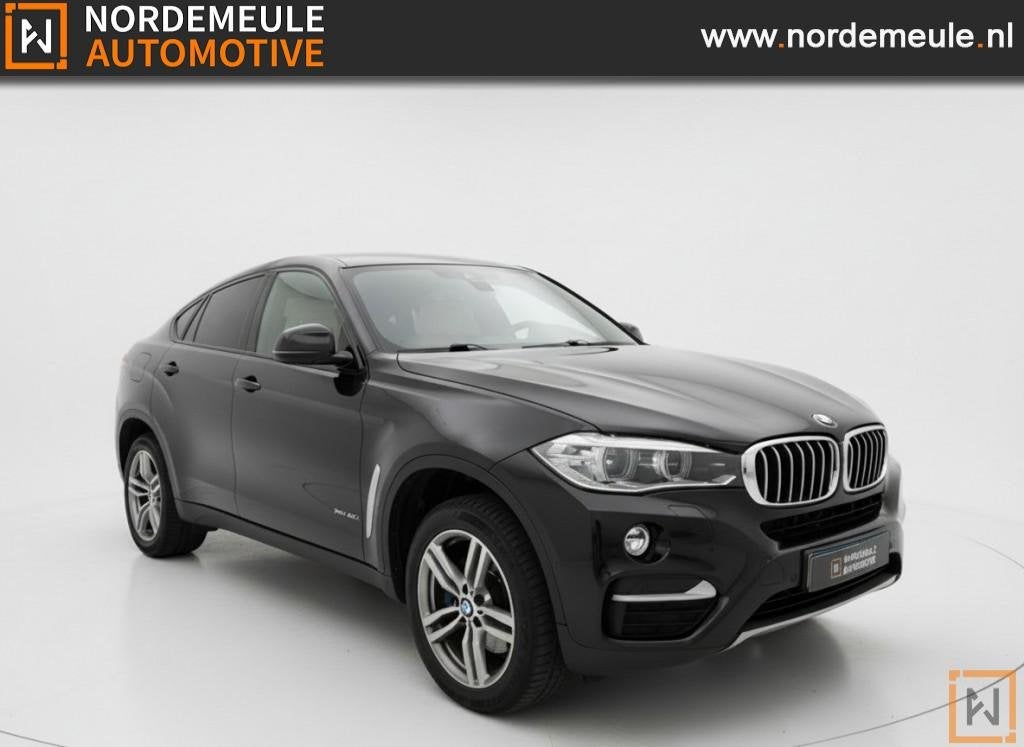 Bmw X6 XDRIVE40D HIGH EXECUTIVE. CRUISE, AUT, STOELVW., Auto's, BMW, Gebruikt, Euro 6, 2993 cc, Zwart