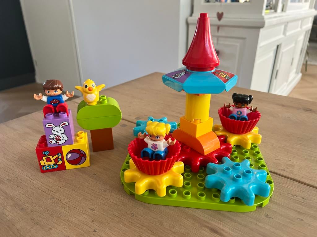 LEGO DUPLO Mijn Eerste Draaimolen 10845, Ophalen, Inclusief minifiguren, Overige thema's, Zo goed als nieuw