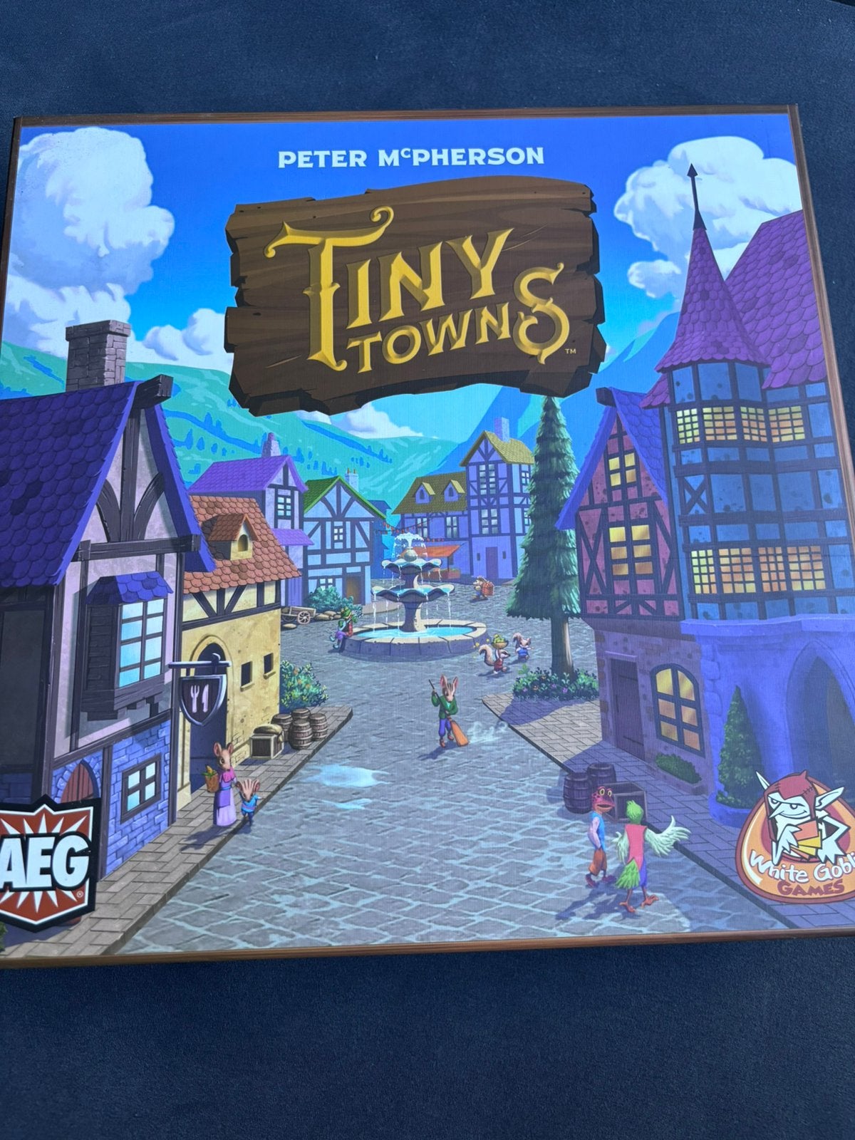 Hanze-kolonisten van Catan- tiny towns-, Hobby en Vrije tijd, Gezelschapsspellen | Bordspellen, Ophalen, Zo goed als nieuw