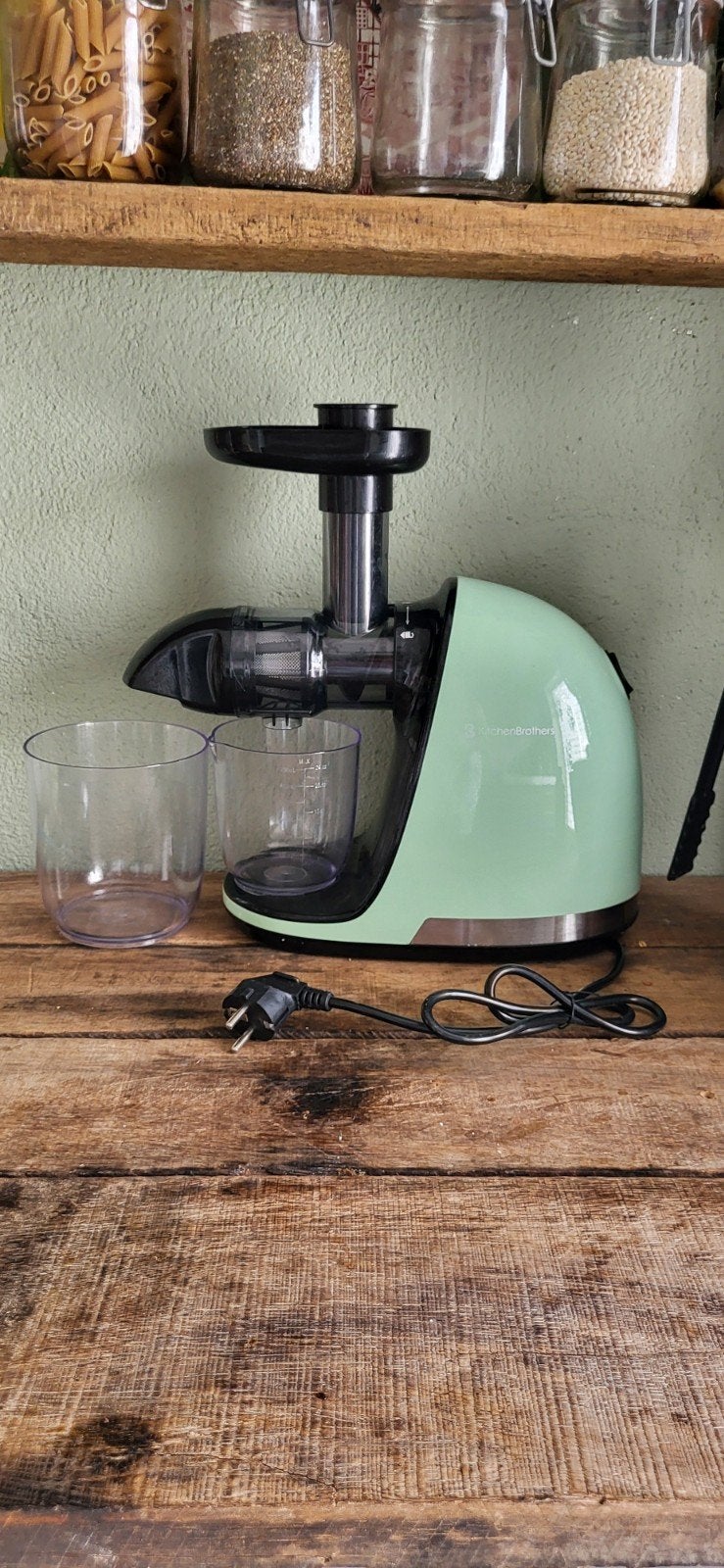 KitchenBrothers Slowjuicer - Zo goed als nieuw, Ophalen of Verzenden, Zo goed als nieuw