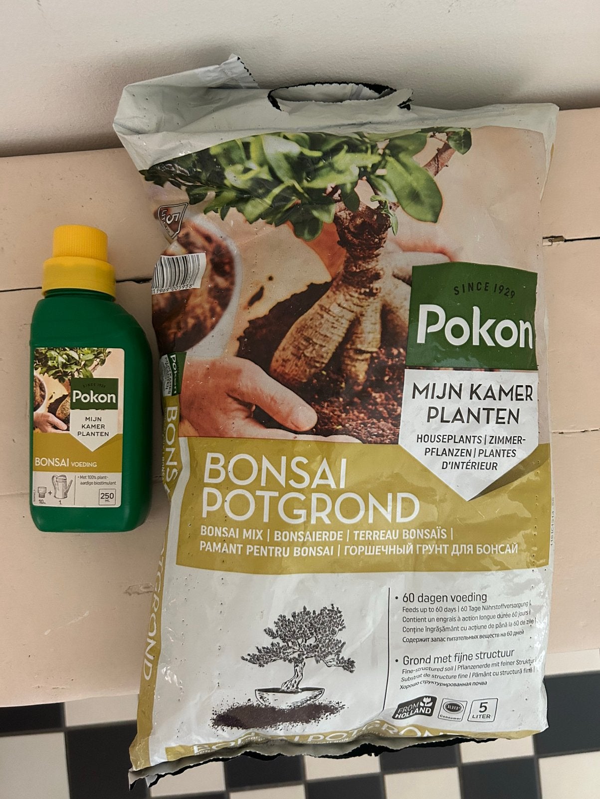 Bonsai potgrond + bonsai voeding, Ophalen of Verzenden, Nieuw