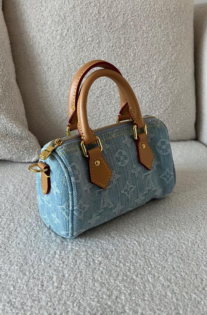 Nano speedy denim 16, Ophalen of Verzenden, Nieuw, Blauw, Handtas