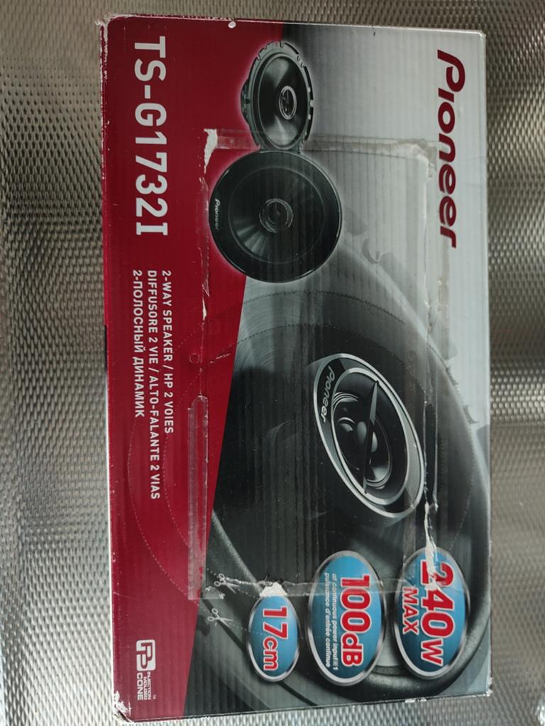 Pioneer TS-G1732I 2-weg speakerset 17cm 240W, Ophalen of Verzenden, Nieuw