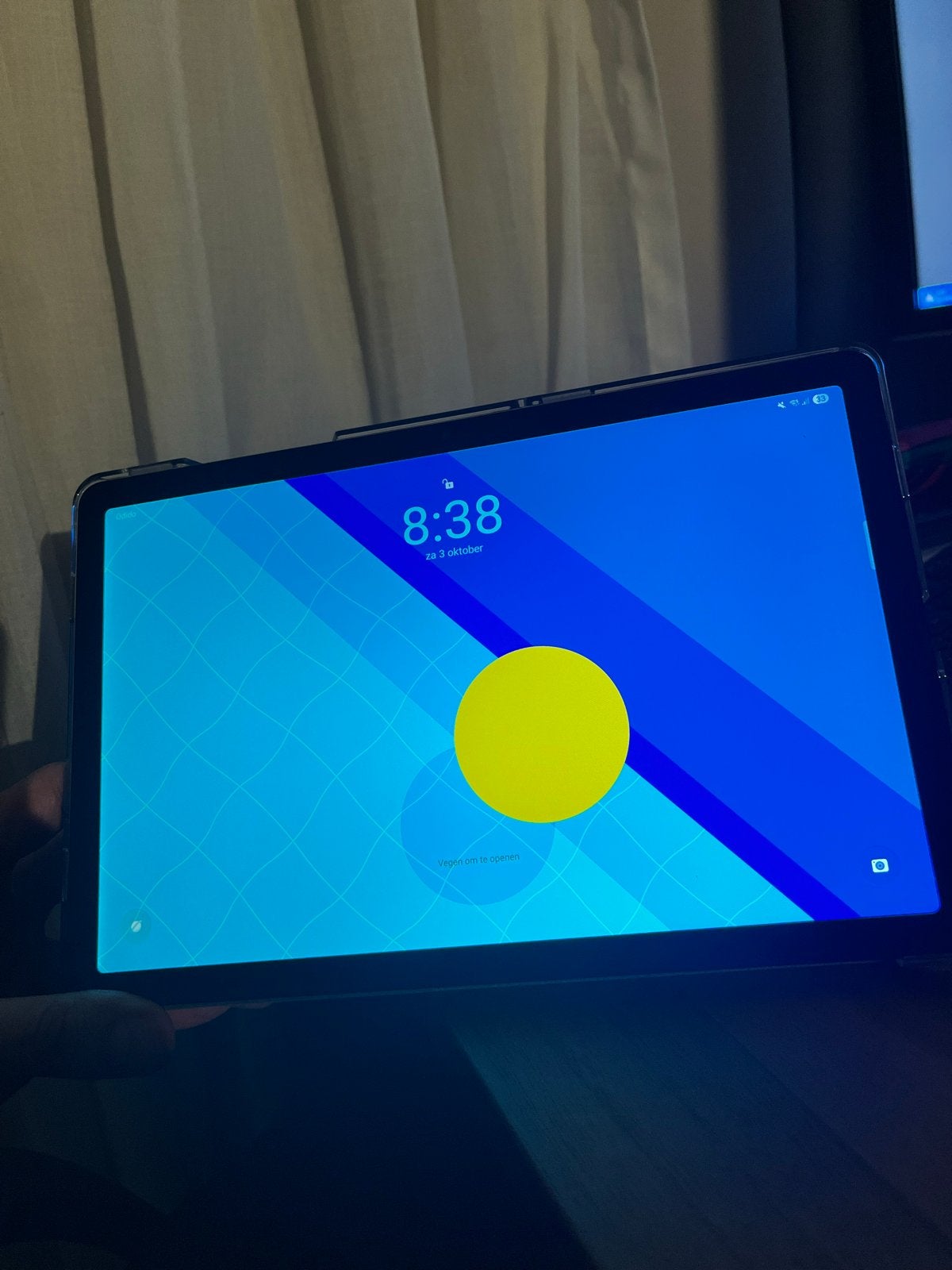 Samsung Galaxy Tab A9+ 5G - Z.G.A.N. (met hoes), Computers en Software, 11 inch, Gps, Ophalen of Verzenden, Zo goed als nieuw