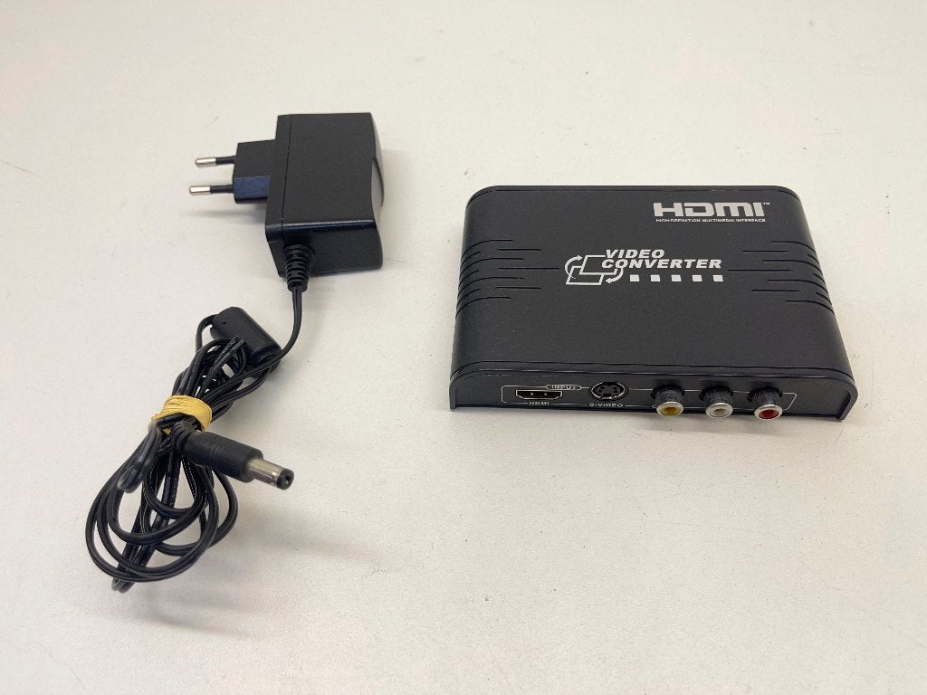 Composite/CVBS of S-Video naar HDMI Video Converter, Audio, Tv en Foto, N, N, Ophalen of Verzenden, Zo goed als nieuw