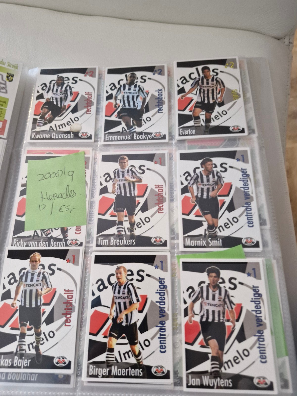 All Stars Trading Cards 2007-2008 Heracles Almelo, Verzamelen, Ophalen of Verzenden, Zo goed als nieuw, Overige binnenlandse clubs