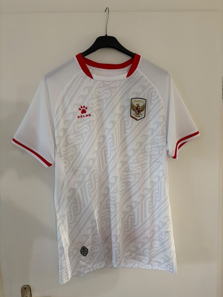 Indonesië voetbal Uitshirt Kelme 2026 NIEUW & Meerdere maten, Kelme, Maat 48/50 (M), Wit, Nieuw