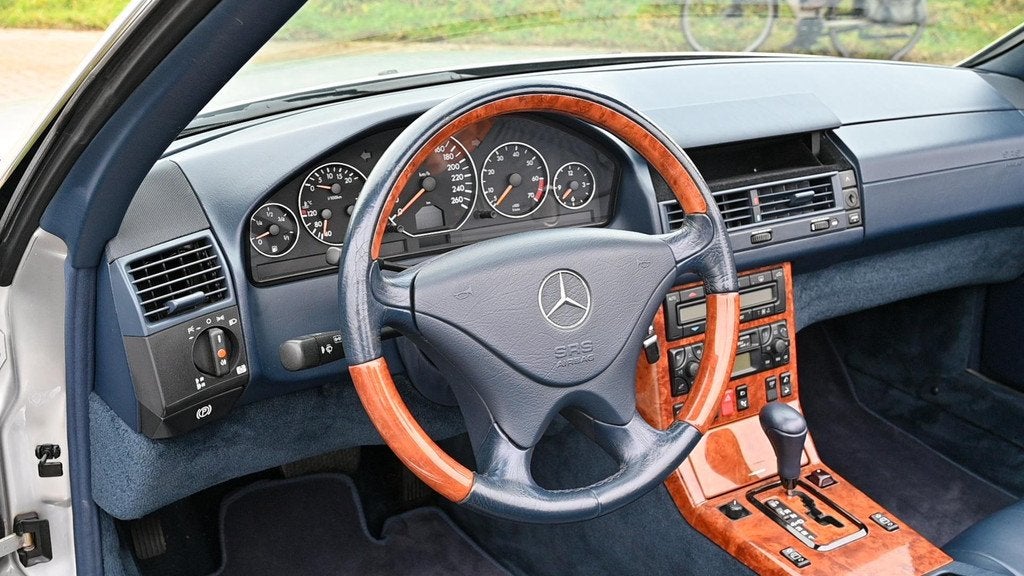 Mercedes-Benz SL500 (R129) Cabrio | EU Model | Incl Hardtop|, Auto's, Achterwielaandrijving, Cabriolet, Leder, Bedrijf