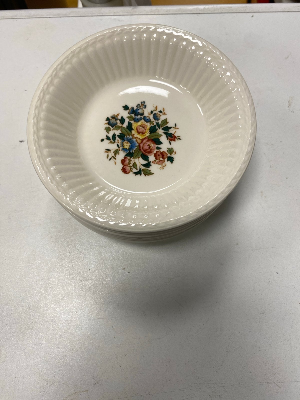 Wedgwood "Conway" schaaltjes met bloemmotief, Ophalen of Verzenden