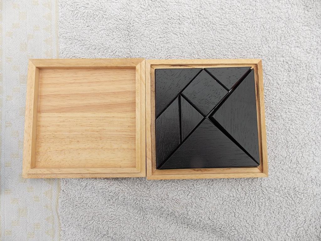 Tangram voor 1 speler, Ophalen of Verzenden, Minder dan 500 stukjes, Zo goed als nieuw