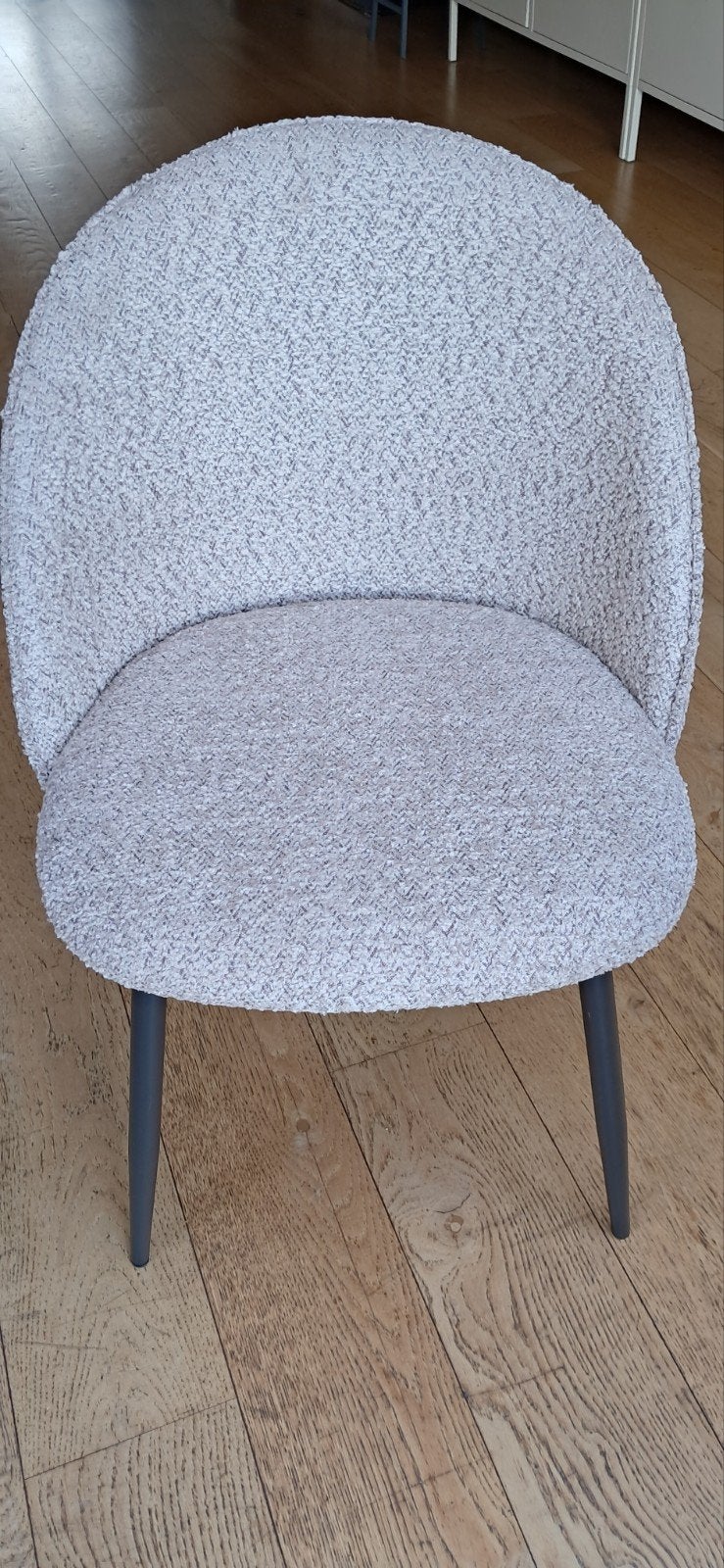 Eetkamerstoelen Soft Taupe, Ophalen, Nieuw, Vier