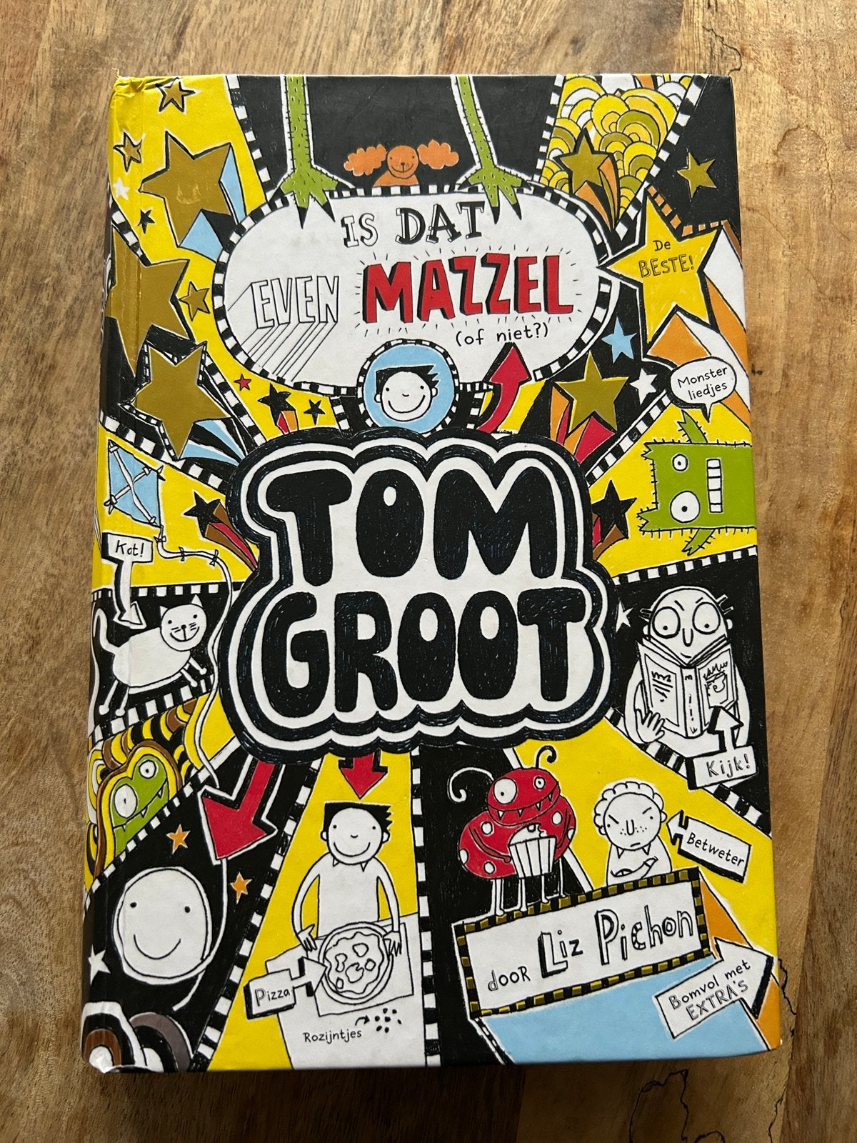Tom Groot: Is dat even mazzel (of niet?) - Liz Pichon, Ophalen of Verzenden, Zo goed als nieuw, Fictie