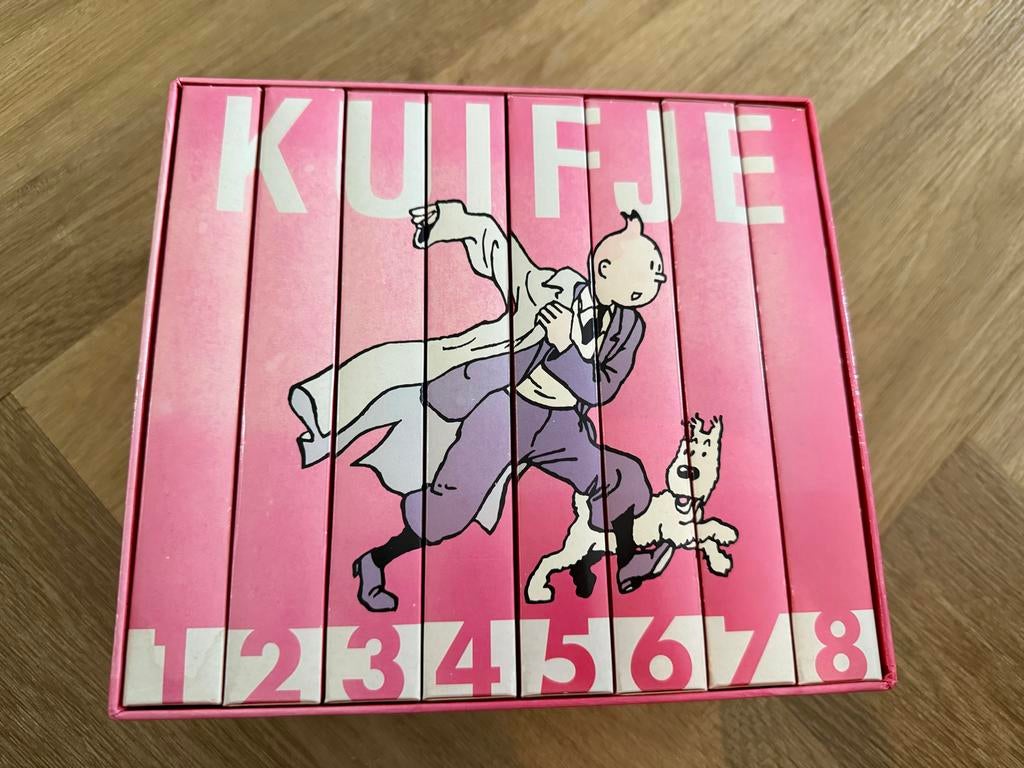 Kuifje 21 Avonturen Complete Serie Boxset videobanden, Alle leeftijden, Ophalen, Gebruikt